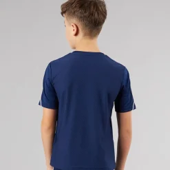 Junior Tiro 23 League T-shirt Team Navy Blue/​Hvid