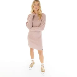 Kvindes Karlie Strikkede Kjole Blush