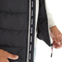 Mænd Galban Hættepuffer Vest Sort