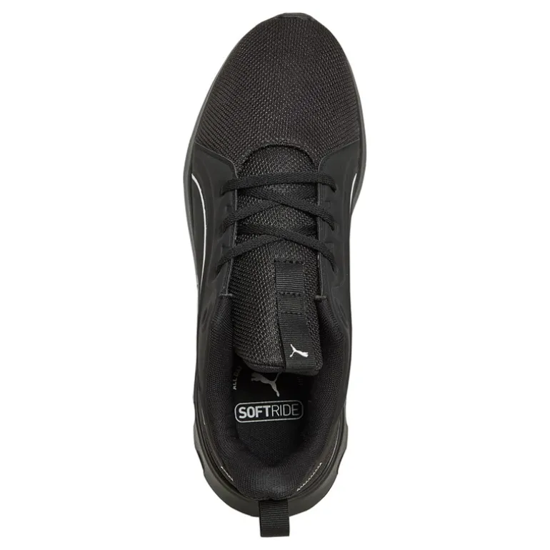 Mænd Softride Carson Neutralt Løbesko Sort/ Sort/ Hvid