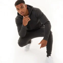 Mænd Stark Træningsdragt Mørk Antracit Melange