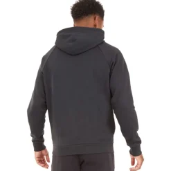 Mænd UA Rival Fleece Logo Hoodie Sort/​Hvid