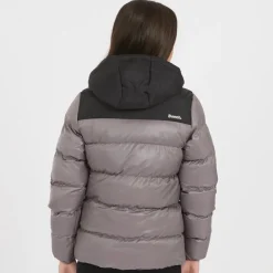 Pigejakke Kaylee Antracit/​Sort