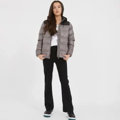 Pigejakke Kaylee Antracit/​Sort