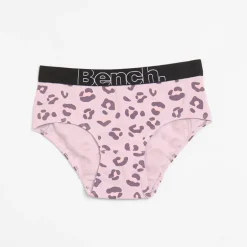 Piger Andila Tre Pak Trusser Lilac Aop/​Sort/​Lilac