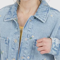 Piger Cassie Denim Bluser og skjorter Blå