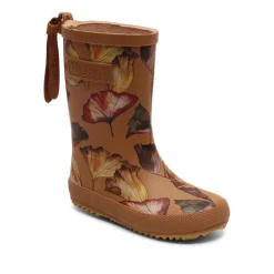 Piger Gummistøvler Kamelfarvet Blomster