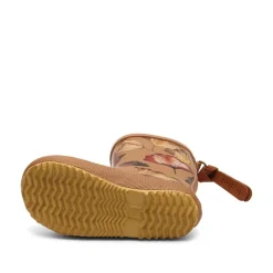 Piger Gummistøvler Kamelfarvet Blomster