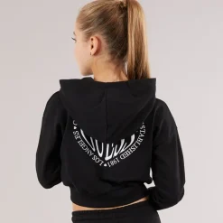 Piger Hættetrøje Jet Black A996