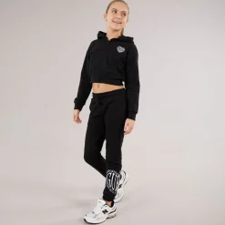 Piger Hættetrøje Jet Black A996