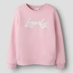 Piger Judie Sweatshirt Cameo Pink