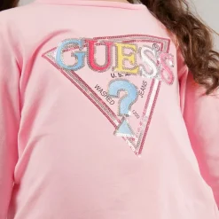 Piger langærmet t-shirt Cotton Candy Pink