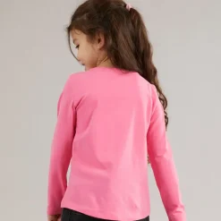 Piger langærmet t-shirt Jelly Pink