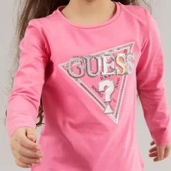 Piger langærmet t-shirt Jelly Pink