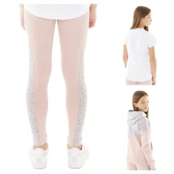 Piger Leal 3-pak Sporstøjssæt Lys Mørk Rosa