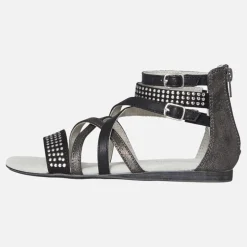 Piger Mathilde Sandaler Sort