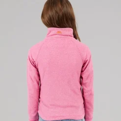 Piger Meadows 1/​2 lynlås fleece lyserød dame