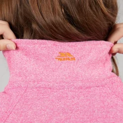 Piger Meadows 1/​2 lynlås fleece lyserød dame