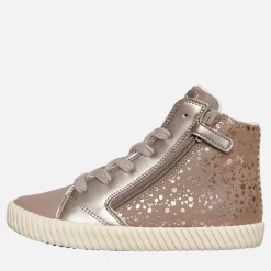 Piger Mirroless Lyn Hi Top Træningssko Dark Beige