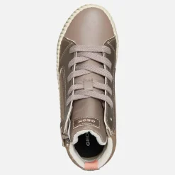 Piger Mirroless Lyn Hi Top Træningssko Dark Beige