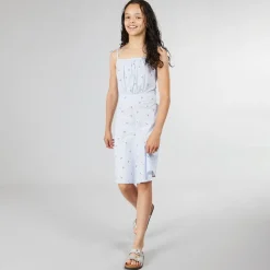 Piger Odea Kort Kjole Sne Hvid Kirsebær