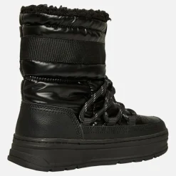 Piger Paradis Høj Snøre Snesko Sort