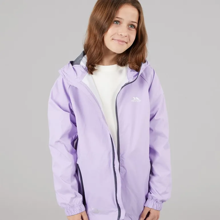 Piger Qikpac Vandtæt Jakke Gelsomino/Flint