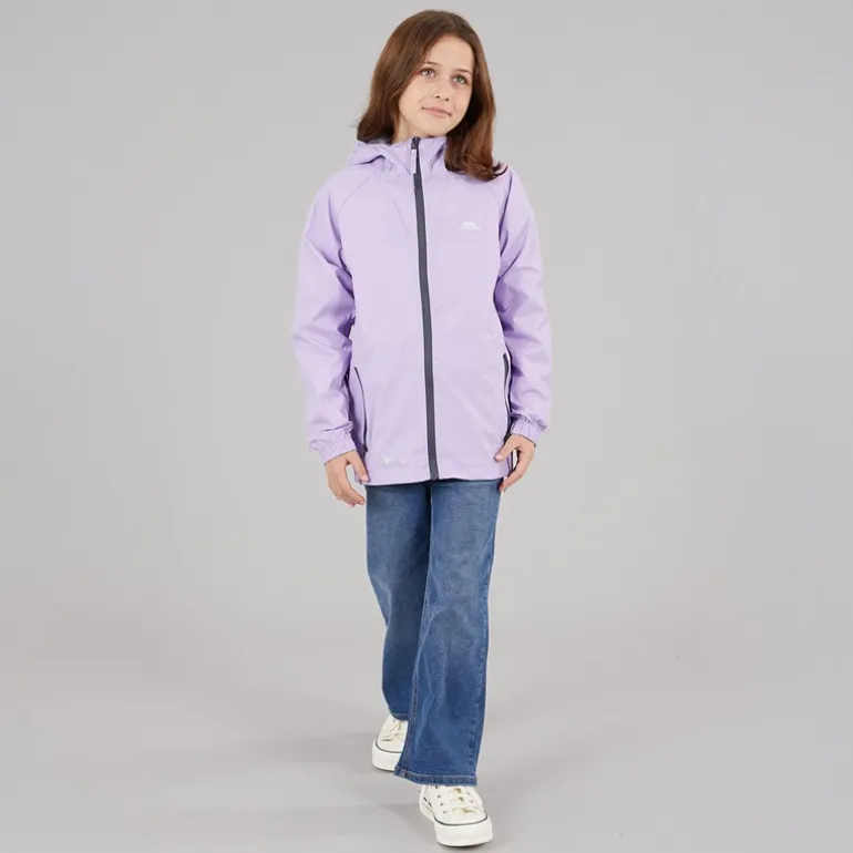 Piger Qikpac Vandtæt Jakke Gelsomino/Flint