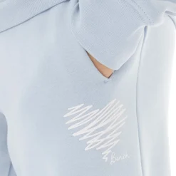 Piger Roseguld Træningsdragt Sæt Lyse Blå