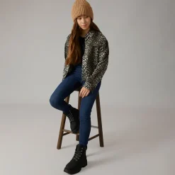 Piger Sandra-Lumi Printed Lette jakker Sort