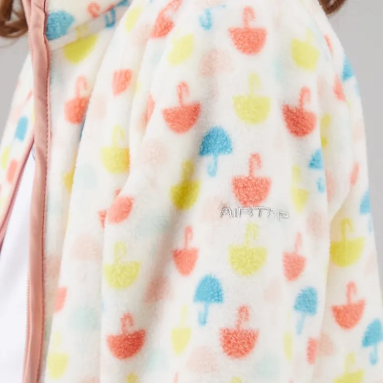 Piger Sibyella Umbrella Fuld Zip Fleece Multi