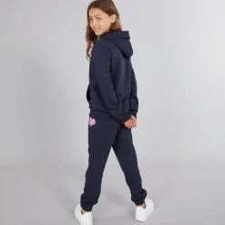 Piger Srean Hættetrøje Og Joggingbukser Træningsdragt Navy