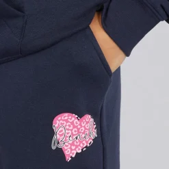 Piger Srean Hættetrøje Og Joggingbukser Træningsdragt Navy