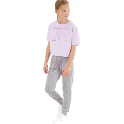 Piger T-shirt med boksformet pasform Lavenula