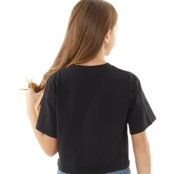 Piger T-shirt med korte ærmer Sort