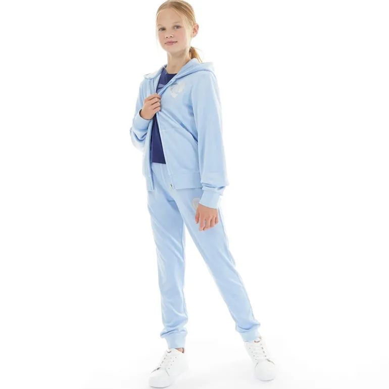 Piger Velour Træningssæt Della Robbia Blå