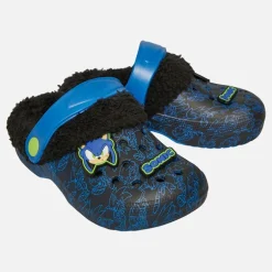 spædBørn Drenge Lennox Mærke Pelsforet Træsko Sort/​Blå