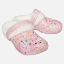 spædBørn Piger Linky Fur Foret Træsko Pink /​ Multi