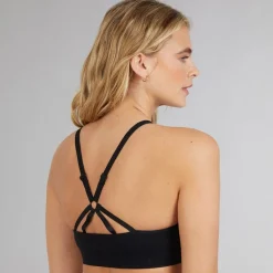 Sport-BH til Kvinder Maryna Sømløs Sort