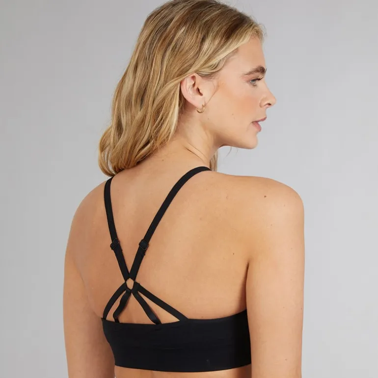 Sport-BH til Kvinder Maryna Sømløs Sort