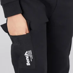 Sæt med Sweatshirt og Joggingbukser til Drenge Sort