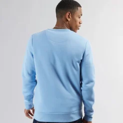 Sweatshirt med rund hals til Herre Arktisk Blå