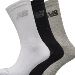 Tre par pudeforstærkede strømper Sort/​Grå/​Hvid