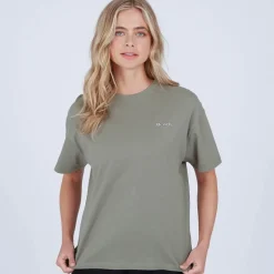 T-shirt Oona Kaki Ash Dame