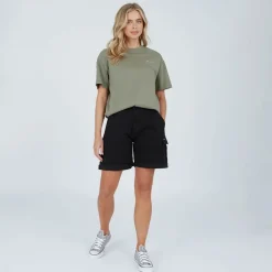 T-shirt Oona Kaki Ash Dame