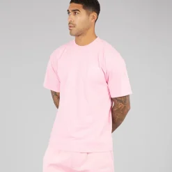 T-shirt til Herre Bubblegum Pink