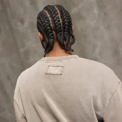 Vasket Logo Crew Sweatshirt Fossil