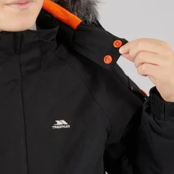 Vinterjakke til Drenge Holsey Vandafvisende Isoleret Sort