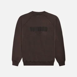 Zhang Vasket Logo Sweatshirt Brun